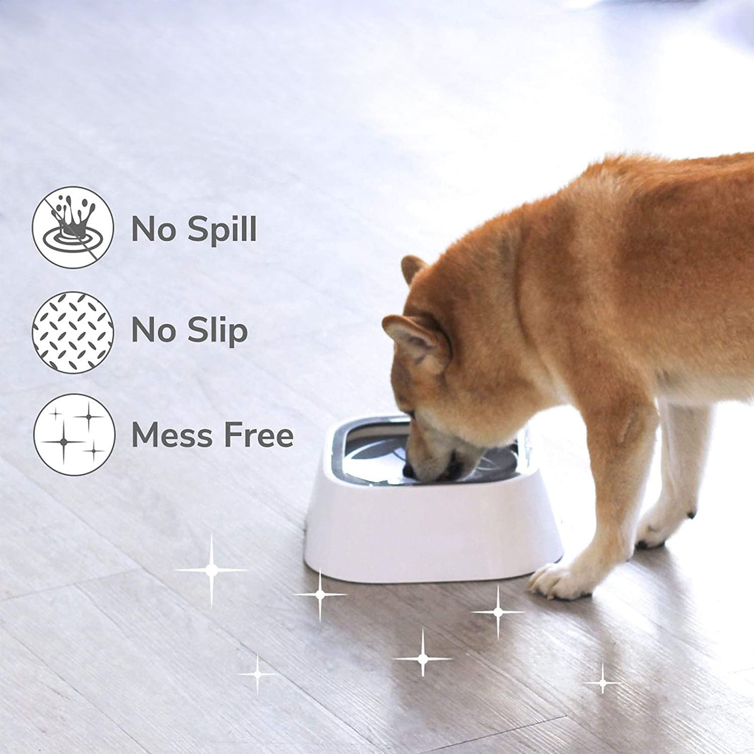 No-Spill Pet Water Bowl - Pawfect Story | Your Pet's Favorite Store