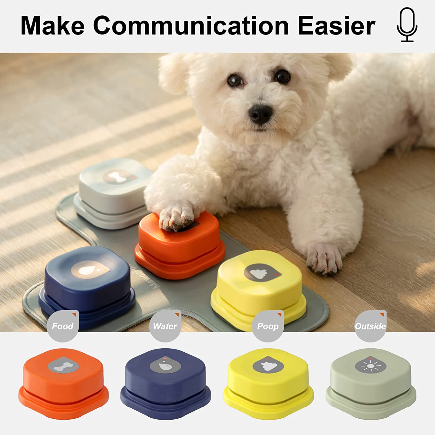 Pet Interactive Training Buttons - Pawfect Story | Your Pet's Favorite Store